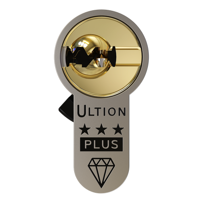 Ultion 3 Star Plus WXM Euro Cylinder