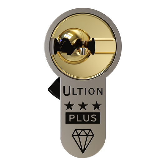 Ultion 3 Star Plus WXM Euro Cylinder