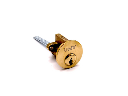 Uni-V Rim Cylinder Brass (6 PIN)