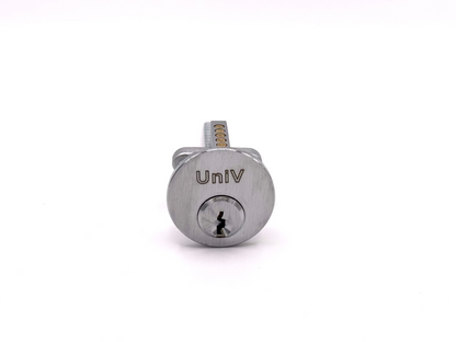 Uni-V Rim Cylinder SILVER (6 PIN)