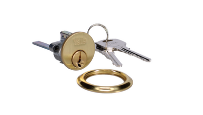 Yale Rim Cylinder - Brass