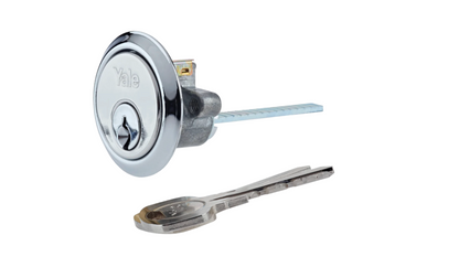 Yale Rim Cylinder - Silver
