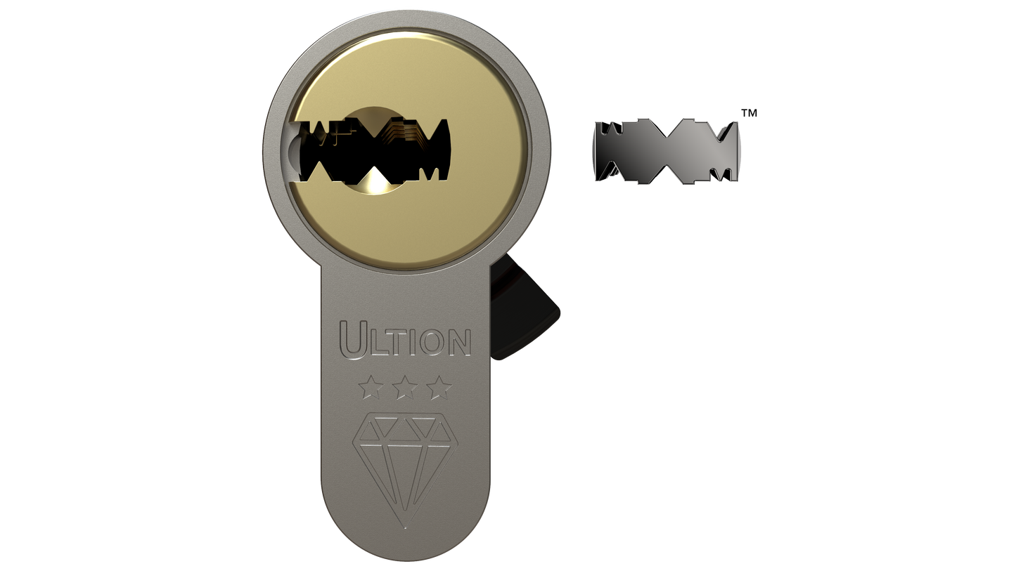 Ultion 3 Star Plus WXM Euro Cylinder